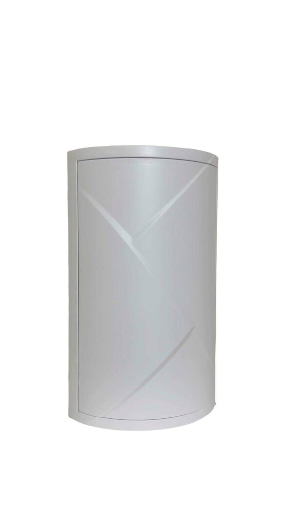 360° Rotating Bathroom Cabinet 2-Tier Wall Mounted Storage Shelf Space-Saving Design for Toiletries & Essentials - Image 5