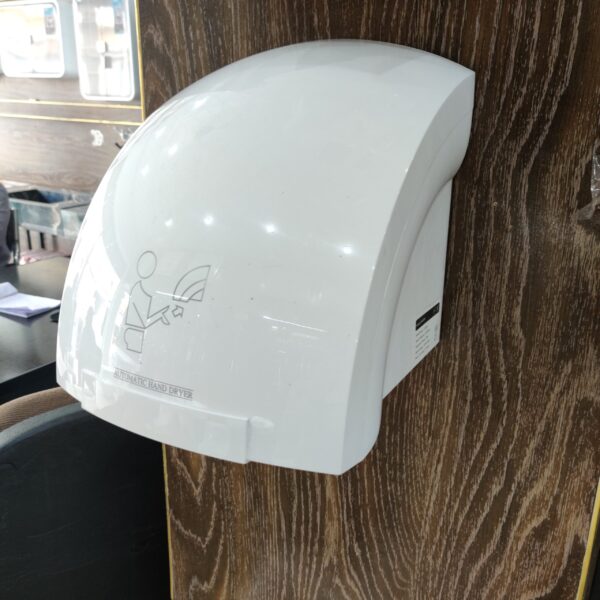 Automatic Hand Dryer for Bathroom,Kitchen,Home& Office. High Speed Low Noise, Energy Efficient & Durable Design White Hand Dryer, High Speed Hand Dryer, Electric Hand Dryer, Modern Hand Dryers. - Image 5