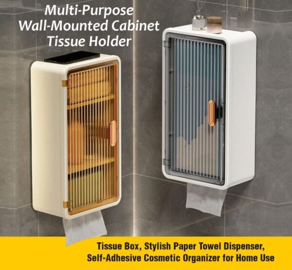 Wall cabinet rack, Cabinet for Bathroom, Kitchen and Home. Beautiful Cabinet Designs for Bathroom Kitchen and Home, Mobile Holder Cabinet, Tissue Box Holder Cabinet, Transparent Door Cabinet, Wall mounted cabinet rack, luxury Design Cabinet rack. - Image 5