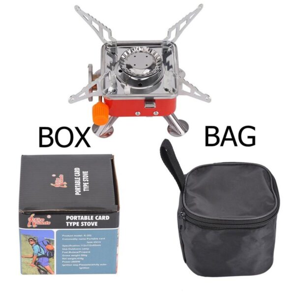 Outdoor Mini Portable Cooking Stove Stand – Foldable & Compact for Camping, Hiking & Travel Use - Image 5