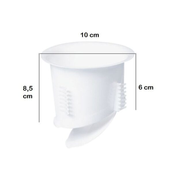 Pee poo cup for Bathroom toilet Squat Toilet Hole Cover, InHole Cover Odor Stopper & Insect Blocker for Washroom. Used to stop insects, wc hole cup wc safety cup. - Image 4