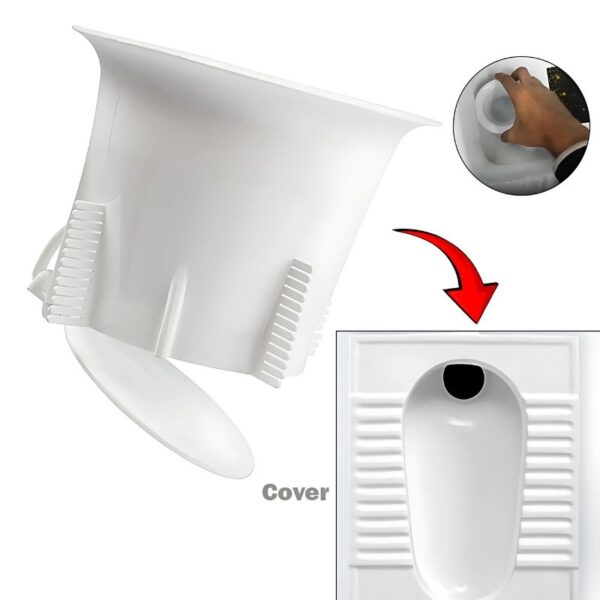 Pee poo cup for Bathroom toilet Squat Toilet Hole Cover, InHole Cover Odor Stopper & Insect Blocker for Washroom. Used to stop insects, wc hole cup wc safety cup.