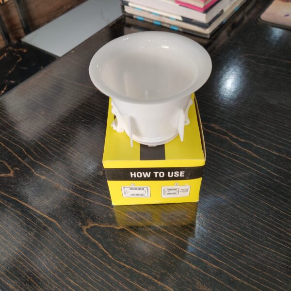 Pee poo cup for Bathroom toilet Squat Toilet Hole Cover, InHole Cover Odor Stopper & Insect Blocker for Washroom. Used to stop insects, wc hole cup wc safety cup. - Image 7