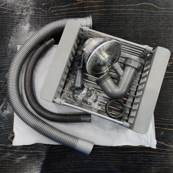 Kitchen Sink ,68x45 cm Kitchen Sink 68x45 cm 304 Stainless steel Kitchen Sink Silver Color Sink Stainless steel Sink, 27x18 Inches Sink, Scratch less Sink, Sound proof Sink, Single Bowl Sink, Single Bowl 304 stainless steel Sink with all accessories. - Image 8